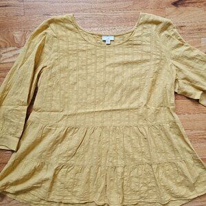 J. JILL tiered top XL Tall